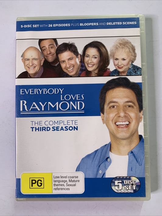 Everybody Loves Raymond: The Complete Season 3 (DVD, 5-Discs) Region 4