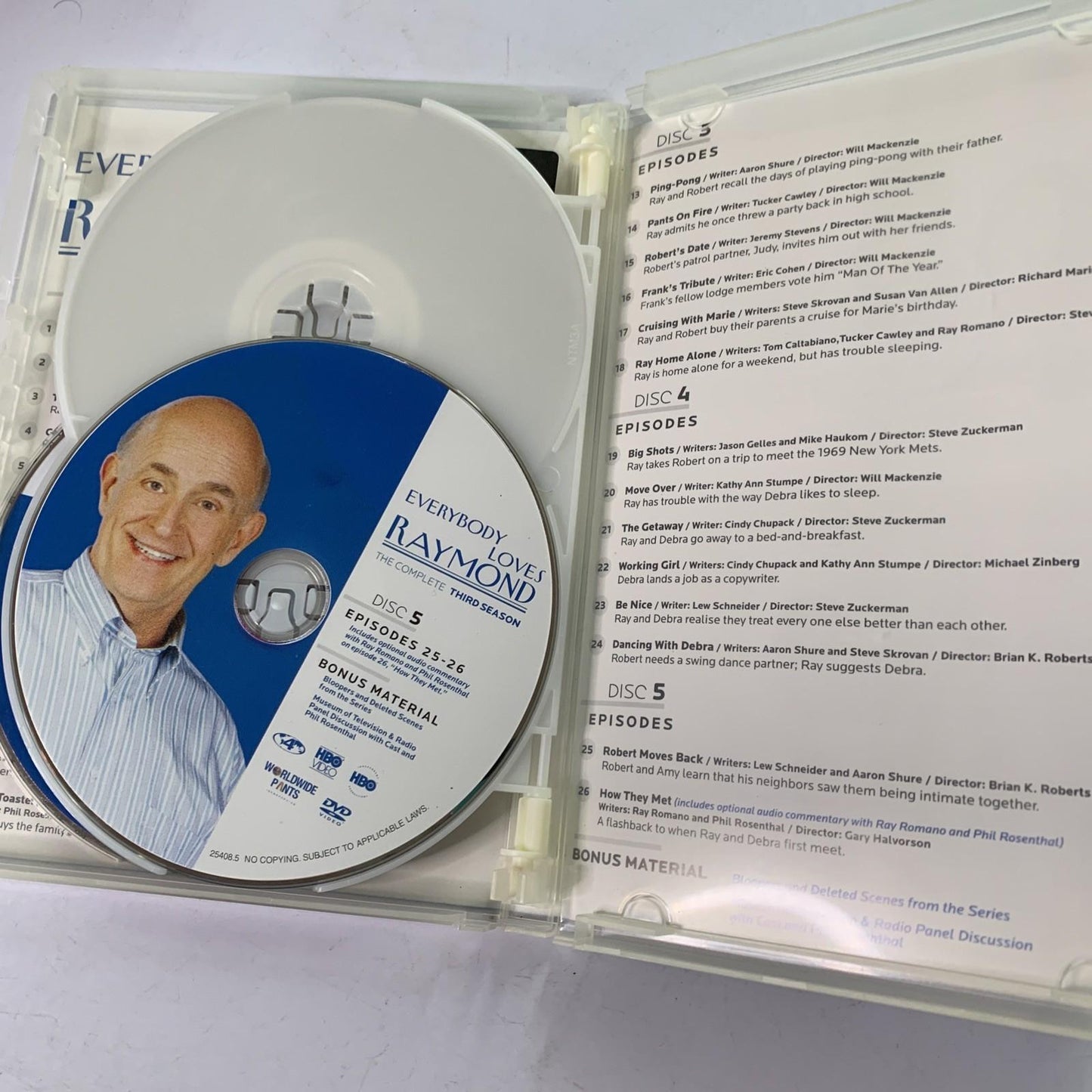 Everybody Loves Raymond: The Complete Season 3 (DVD, 5-Discs) Region 4