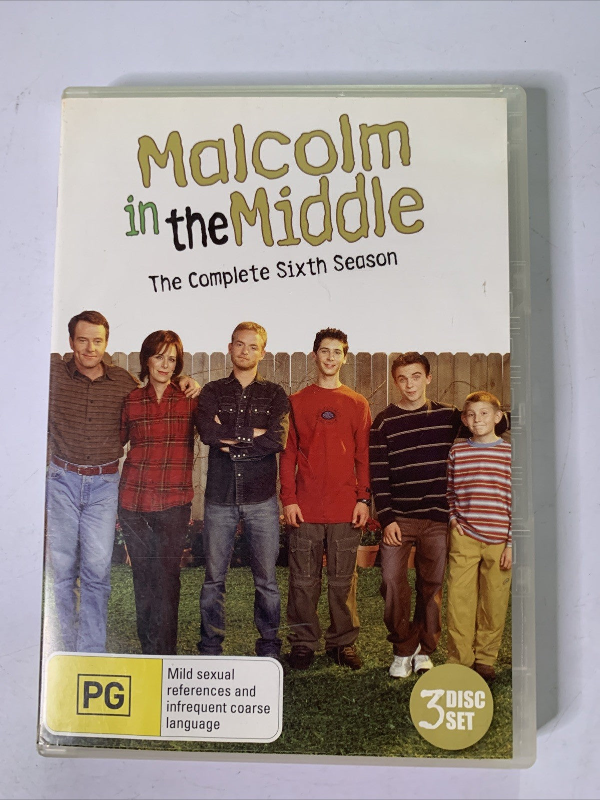 Malcolm In The Middle : The Complete Season 6 (DVD, 2005) Region 4