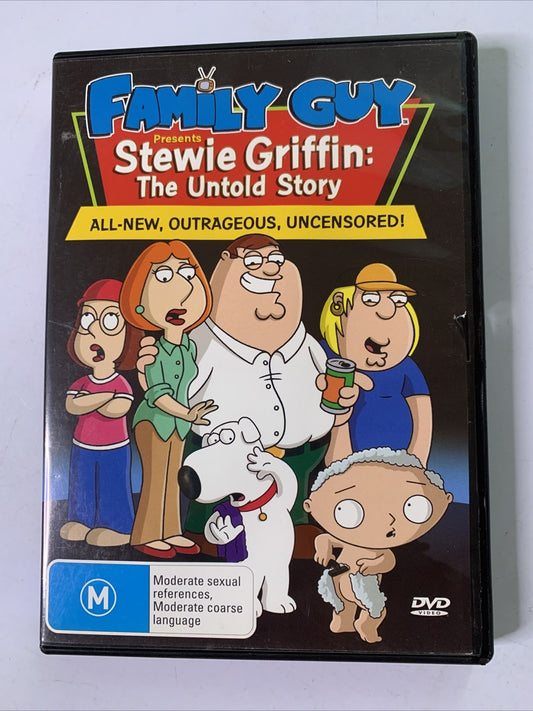 Family Guy Presents Stewie Griffin: The Untold Story (DVD, 2005) Region 4