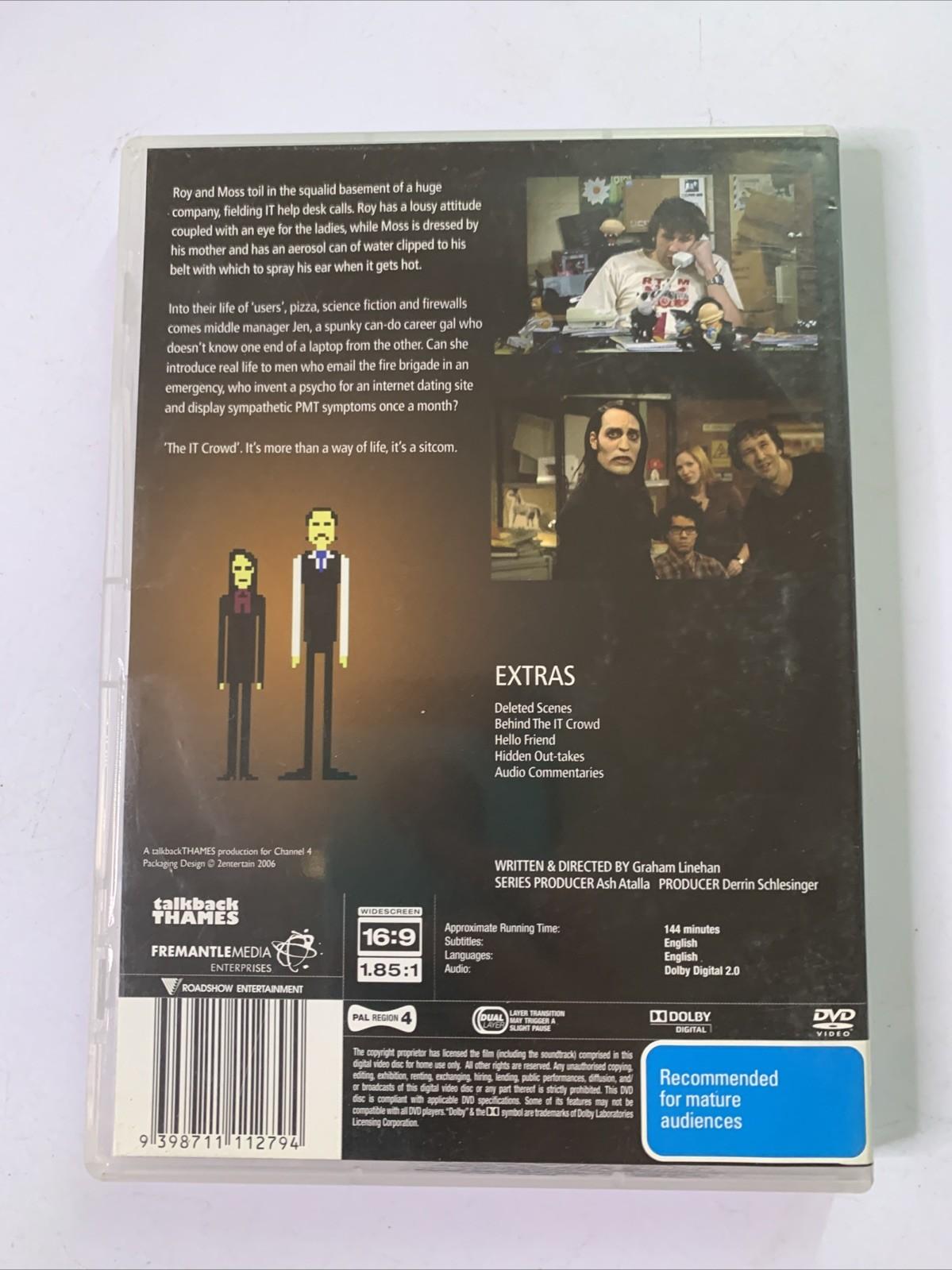 The IT Crowd: Version 1 (DVD, 2006) Richard Ayoade, Chris O'Dowd Region 4