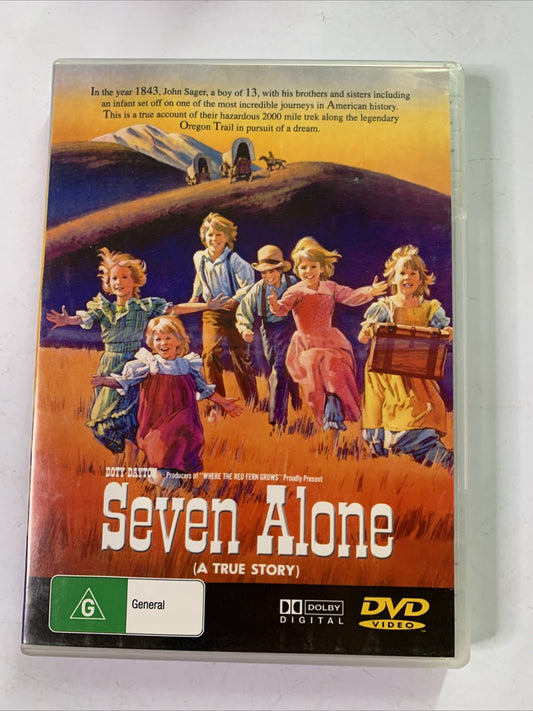 Seven Alone (DVD, 1974) True Story Dewey Martin, Ann Collings All Region