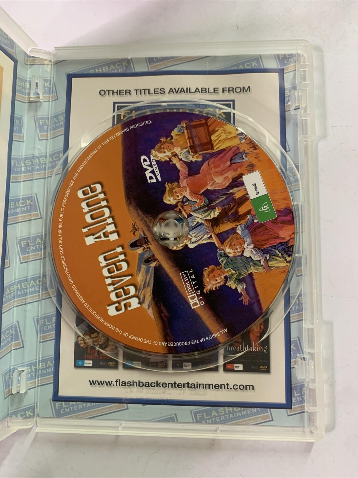 Seven Alone (DVD, 1974) True Story Dewey Martin, Ann Collings All Region