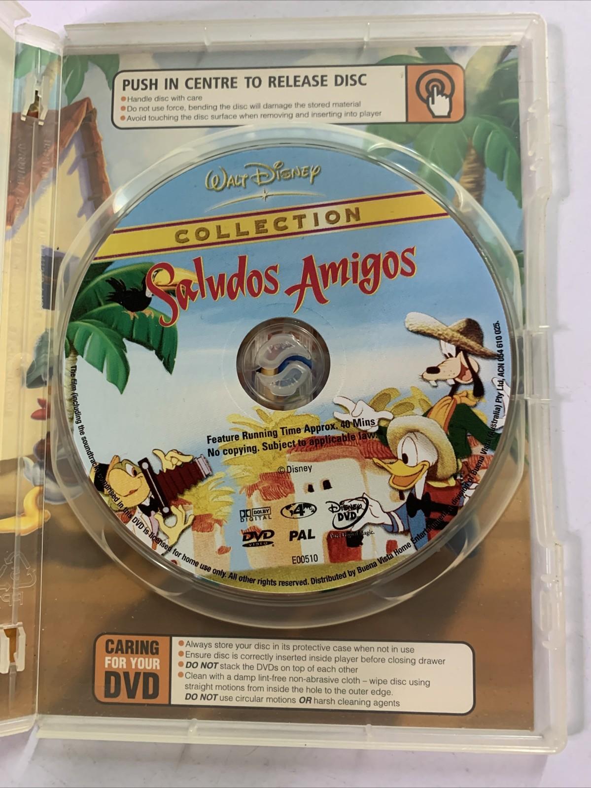 Saludos Amigos (DVD, 1943) Disney Animation Region 4