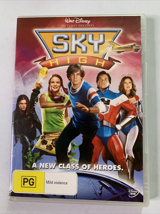 Sky High (DVD, 2005) Kurt Russell, Kelly Preston, Bruce Campbell  Region 4