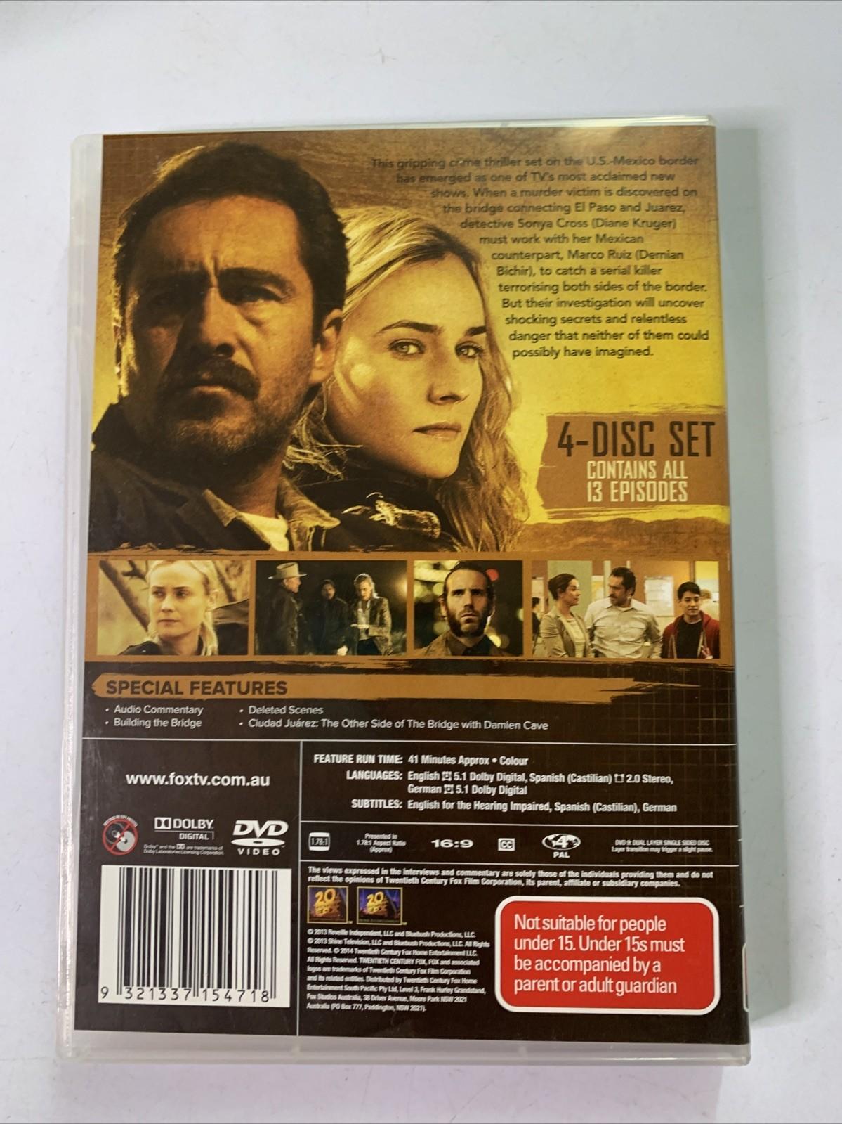 The Bridge : The Complete Season 1 (DVD, 2013, 4-Discs) Region 4