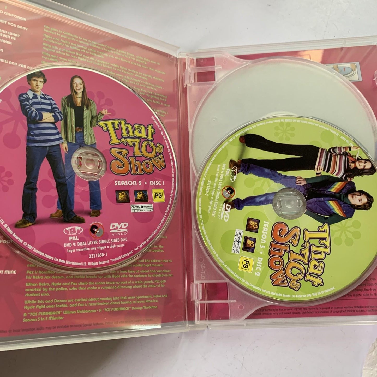 That 70's Show : The Complete Season 5 (DVD, 2004, 4-Discs) Region 4