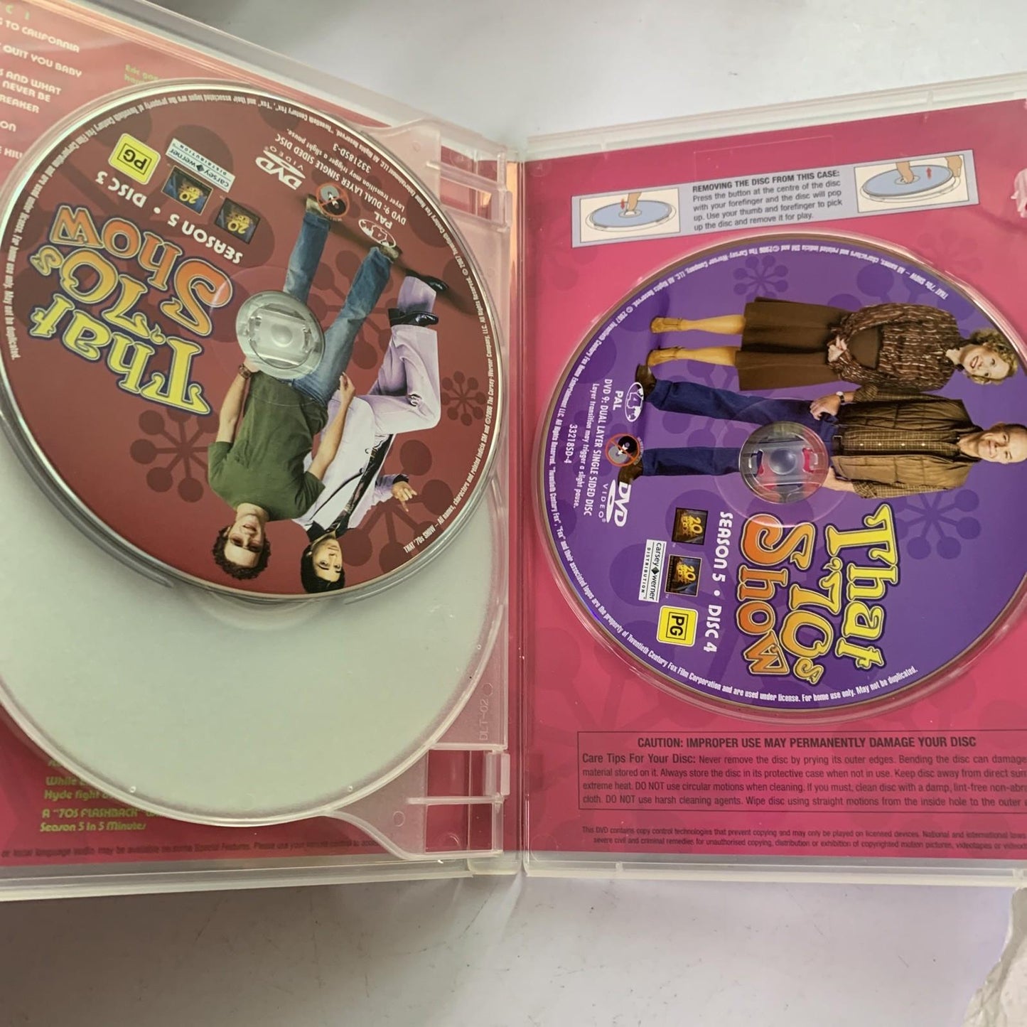 That 70's Show : The Complete Season 5 (DVD, 2004, 4-Discs) Region 4