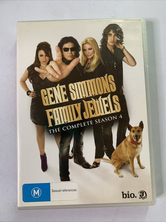 Gene Simmons Family Jewels : Season 4 (DVD, 2009) Region 4