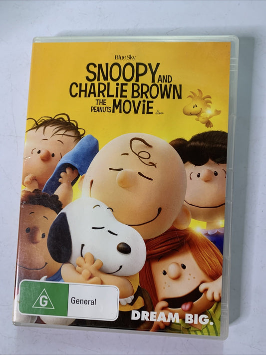 Snoopy And Charlie Brown: The Peanuts Movie (DVD, 2015) Region 4