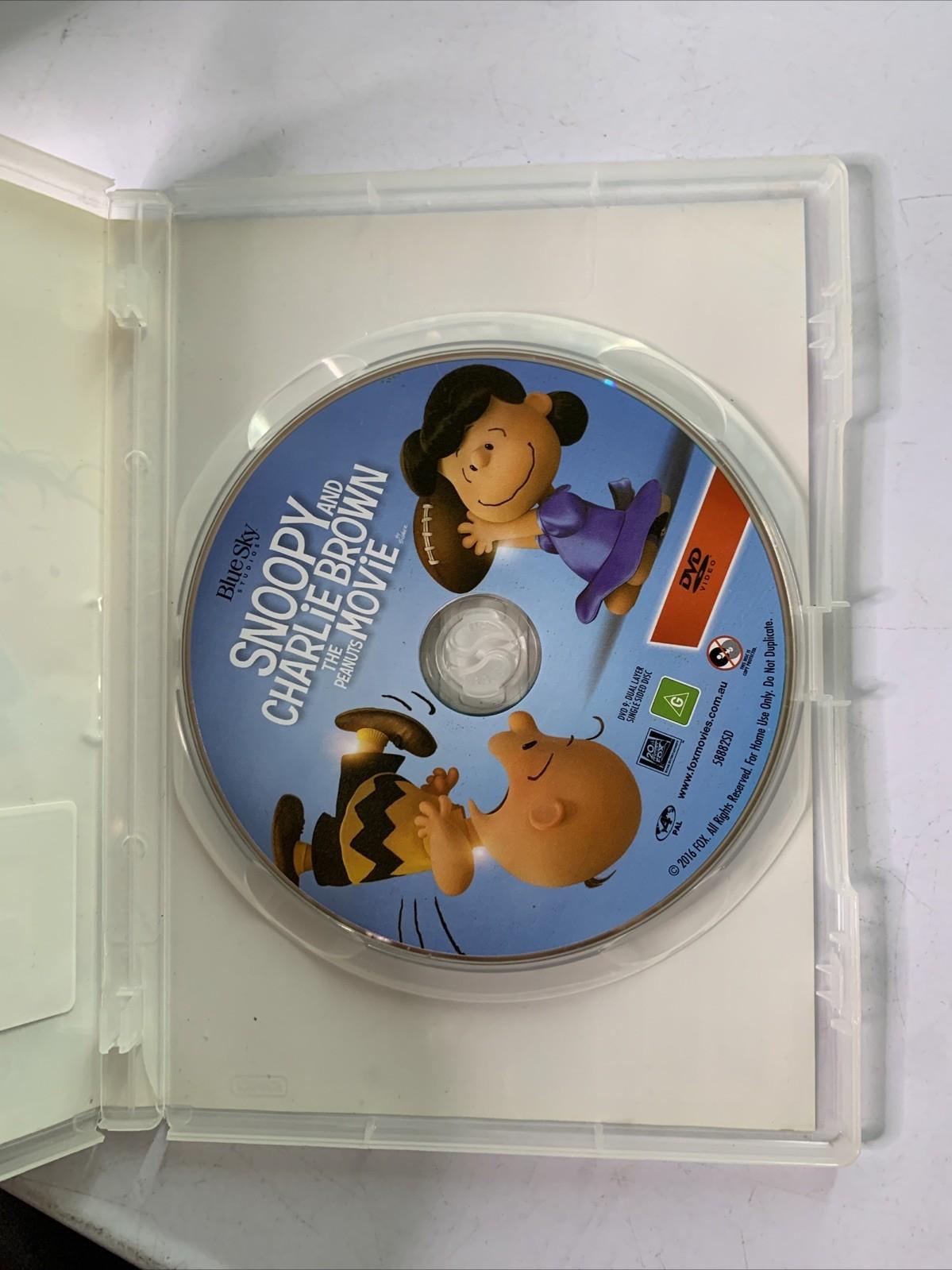 Snoopy And Charlie Brown: The Peanuts Movie (DVD, 2015) Region 4