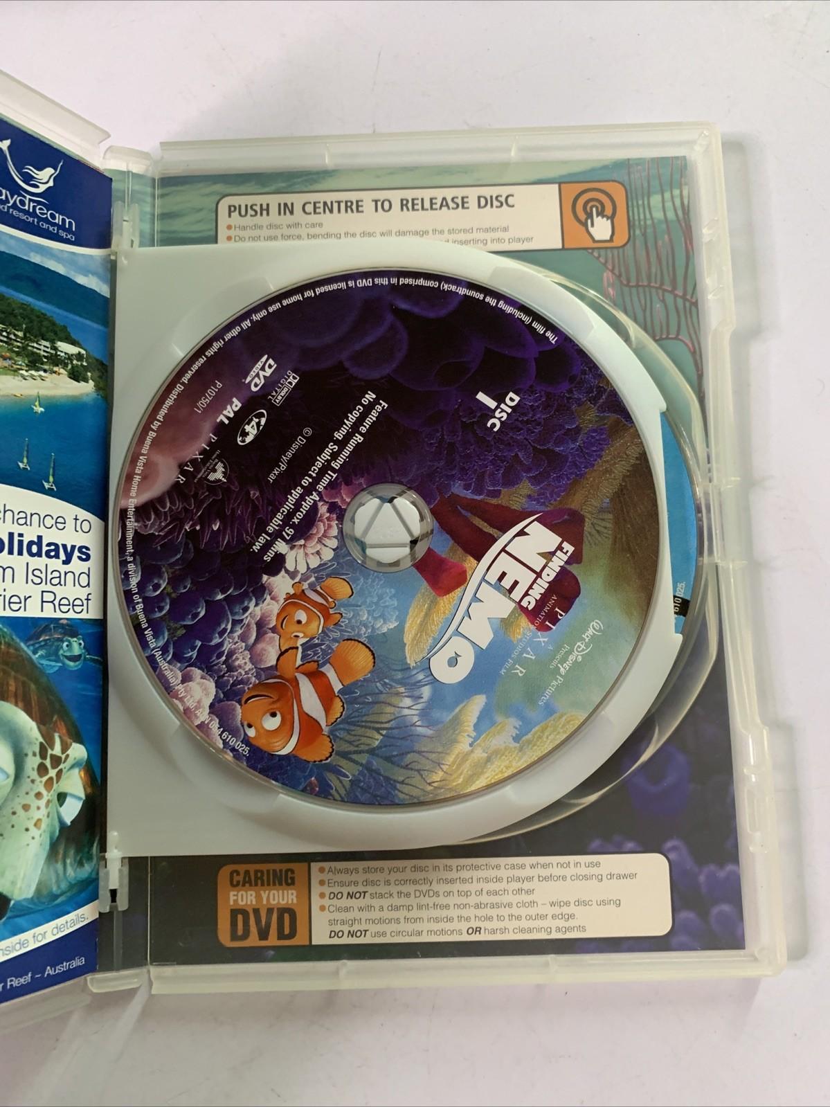 Finding Nemo (DVD, 2003, 2-Discs) Collector's Edition Region 4