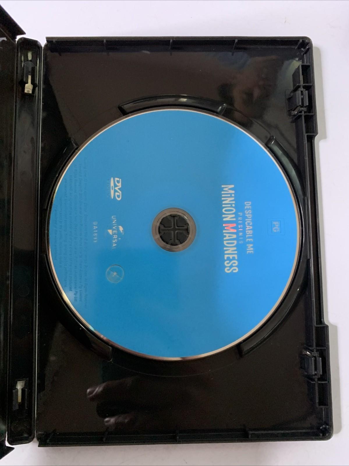 Despicable Me Presents Minion Madness (DVD, 2013) Region 4 &2