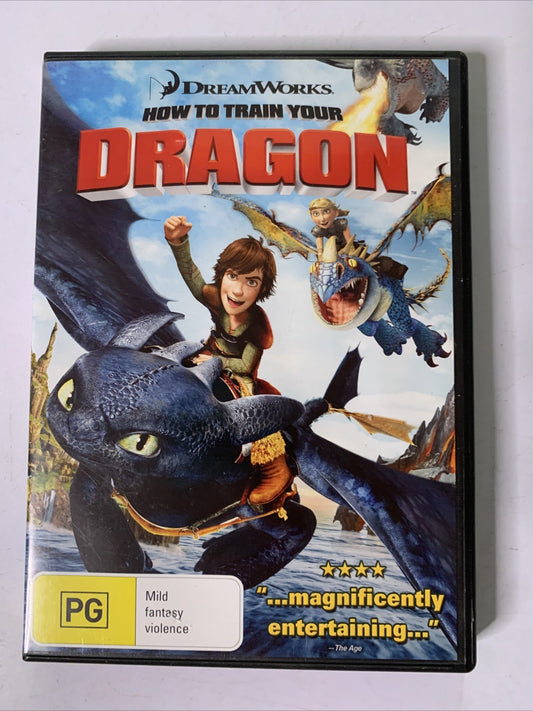 How to Train Your Dragon (DVD, 2010) Dreamworks Animation Region 4
