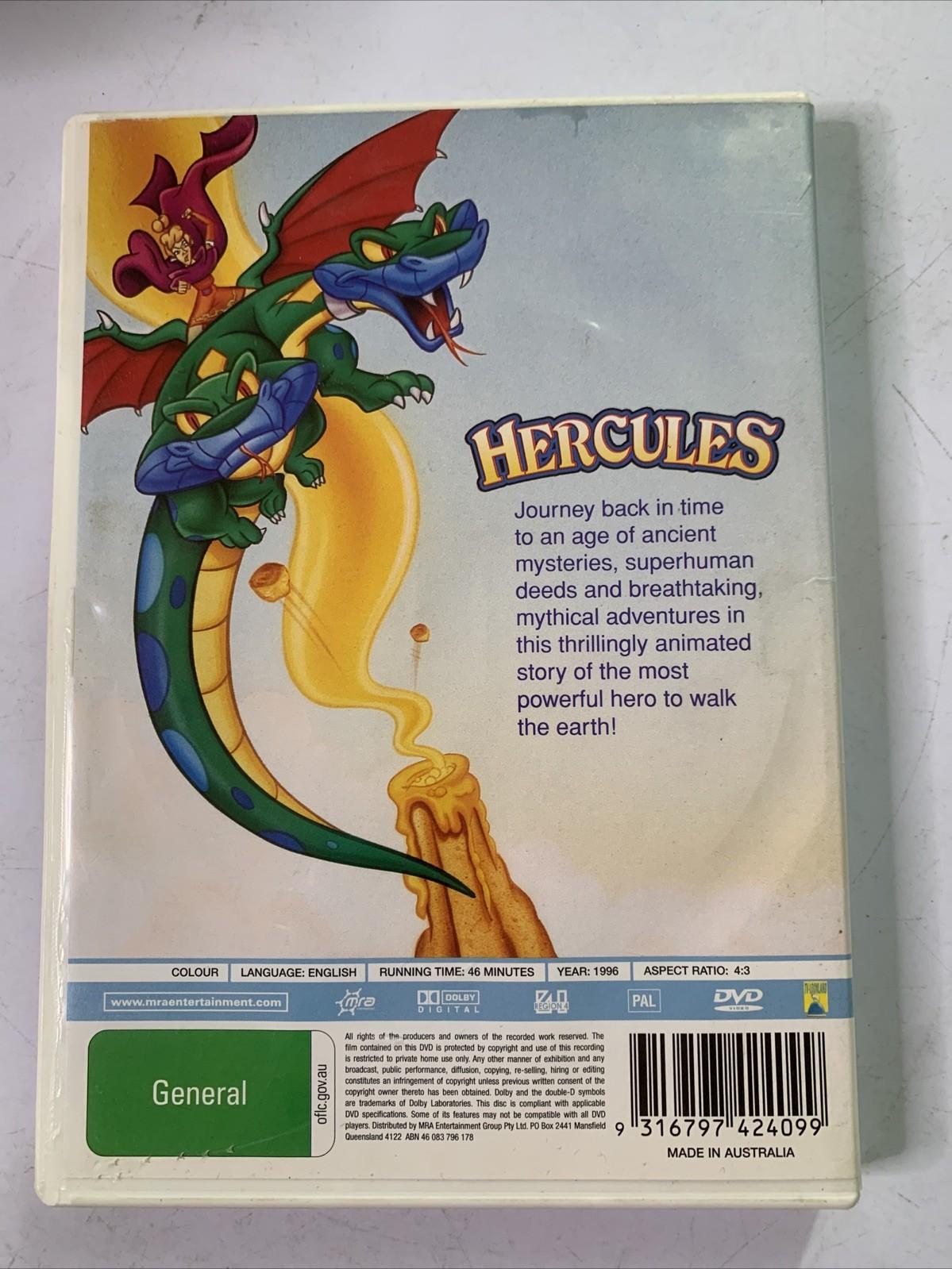 Enchanted Tales: Hercules (DVD, 1996) Animation Region 4