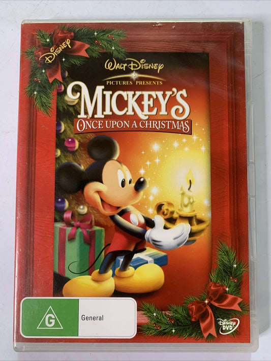 Mickey's Once Upon A Christmas (DVD, 1999) Disney Animated Film Region 4