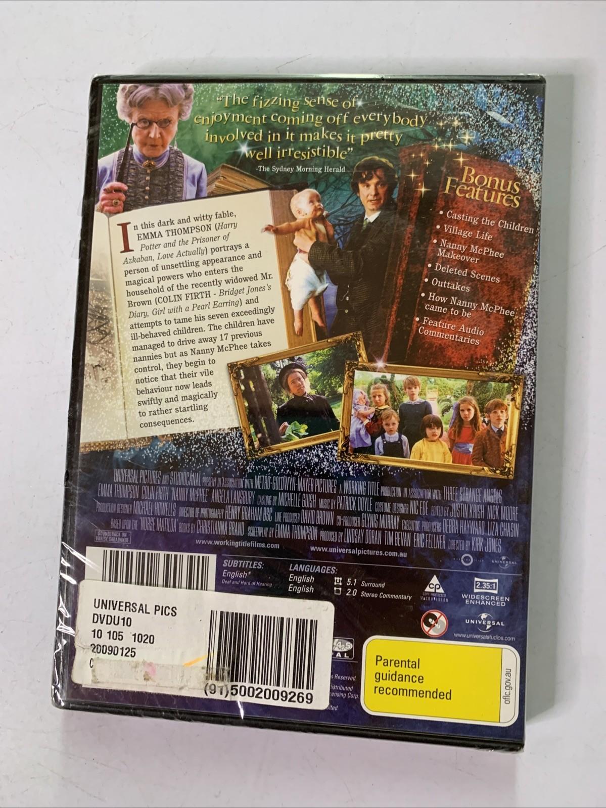 Nanny McPhee (DVD, 2005) Emma Thompson, Colin Firth Region 4 &2 NEW