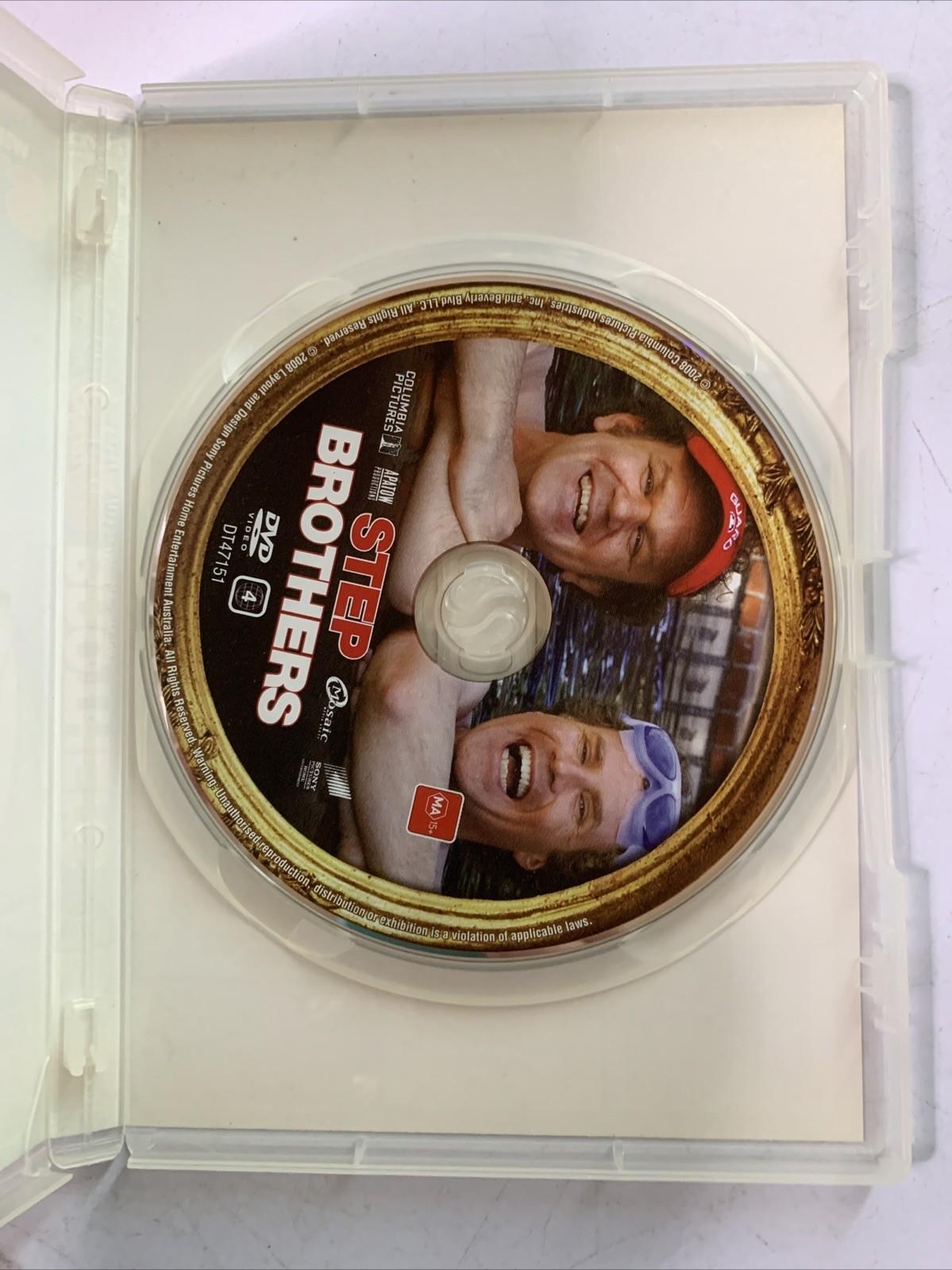 Step Brothers (DVD, 2008) Will Ferrell, John C. Reilly Region 4