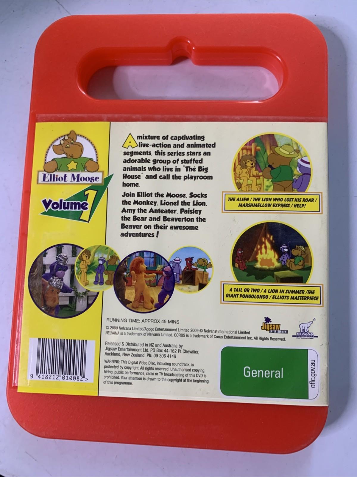 Elliot Moose: Volume 1 (DVD, 2009) Animation Region 4