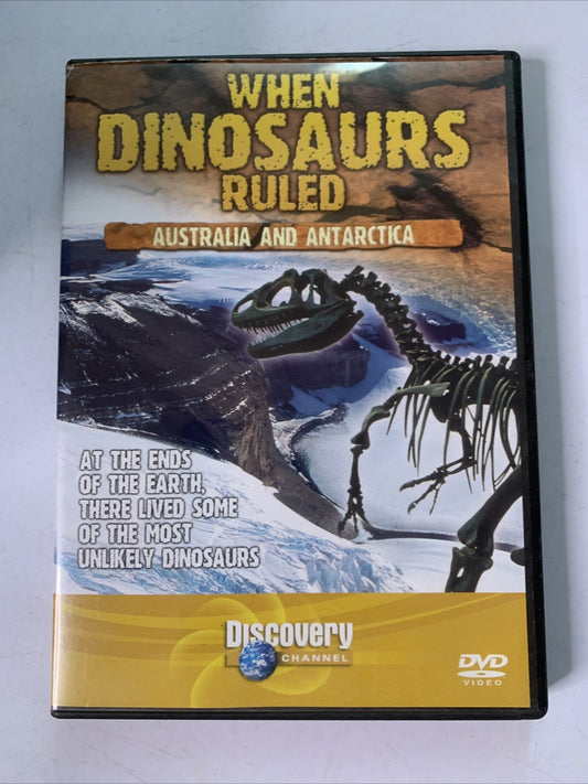 When Dinosaurs Ruled Australia And Antarctica (DVD, 1999) Region 4 &2