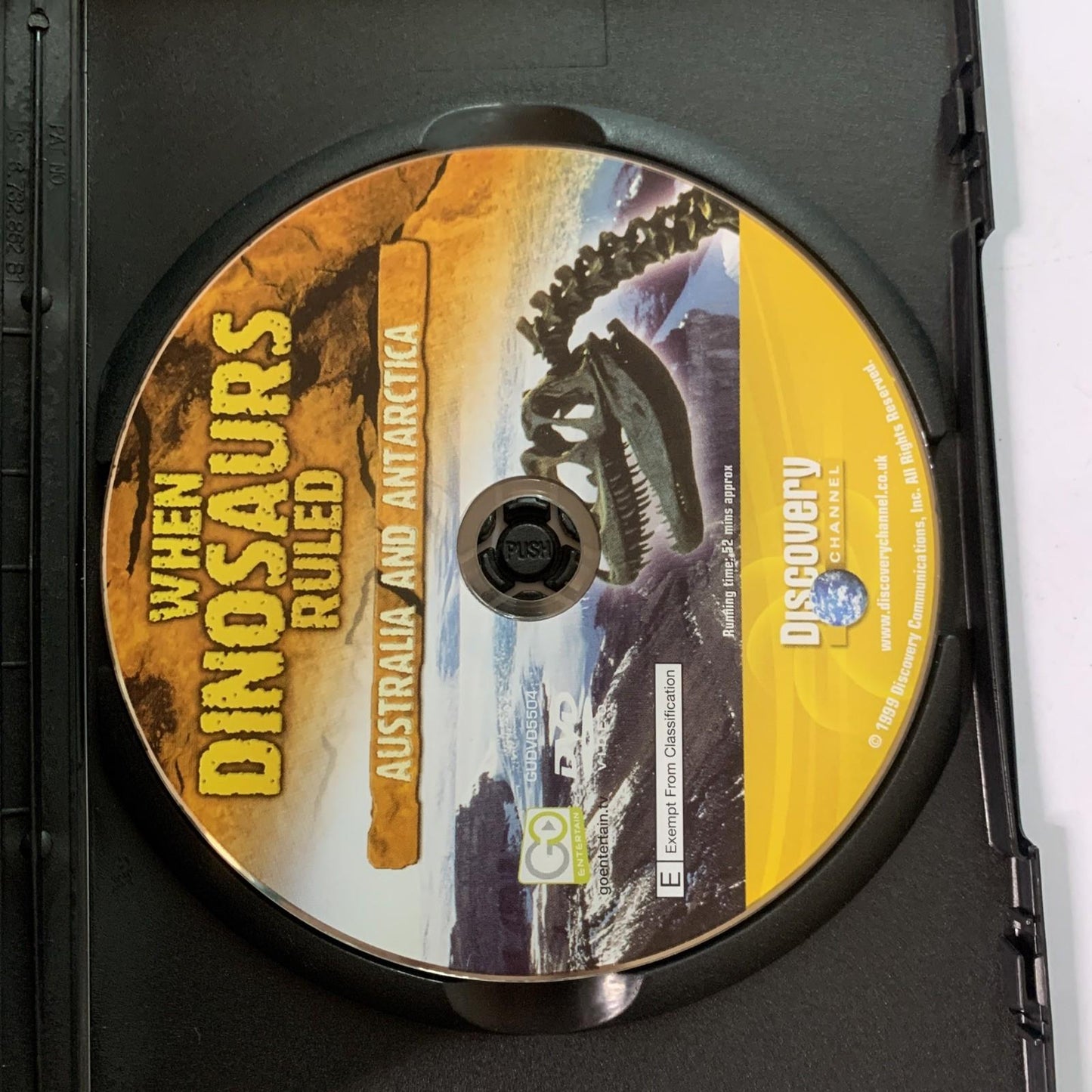 When Dinosaurs Ruled Australia And Antarctica (DVD, 1999) Region 4 &2