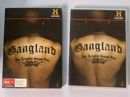 Gangland: The Complete Season 1 (DVD, 2009, 4-Discs) Region 4
