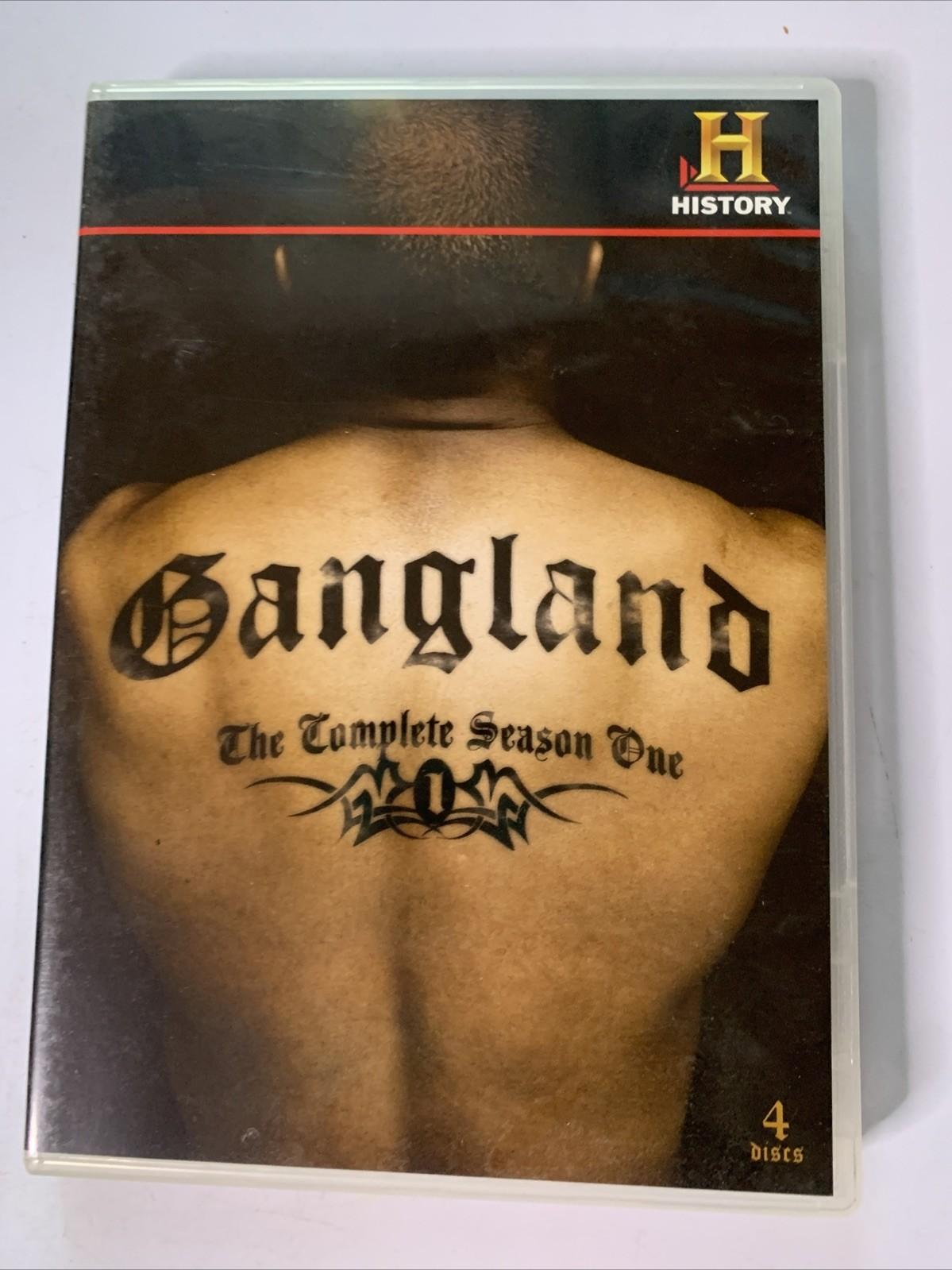 Gangland: The Complete Season 1 (DVD, 2009, 4-Discs) Region 4