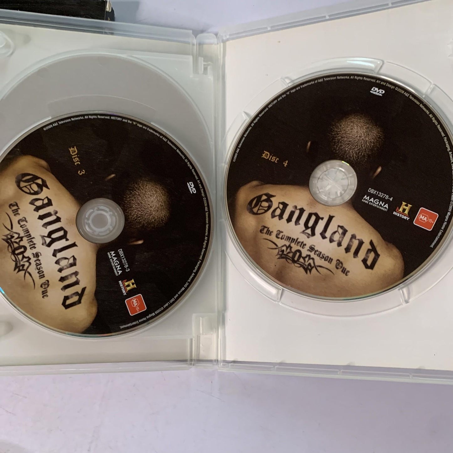 Gangland: The Complete Season 1 (DVD, 2009, 4-Discs) Region 4