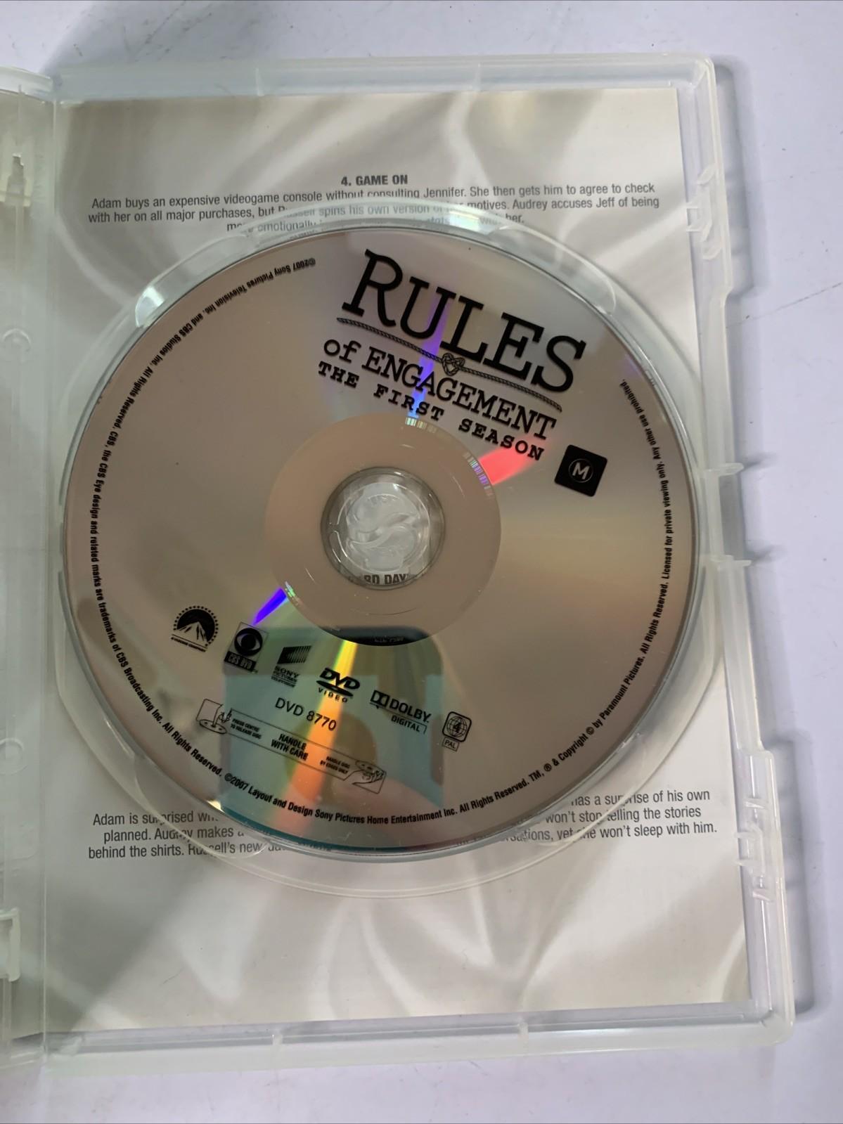 Rules Of Engagement : Season 1 (DVD, 2007) Region 4