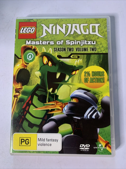 LEGO Ninjago: Masters Of Spinjitzu Series 2 Vol 2 (DVD, 2011) Region 4