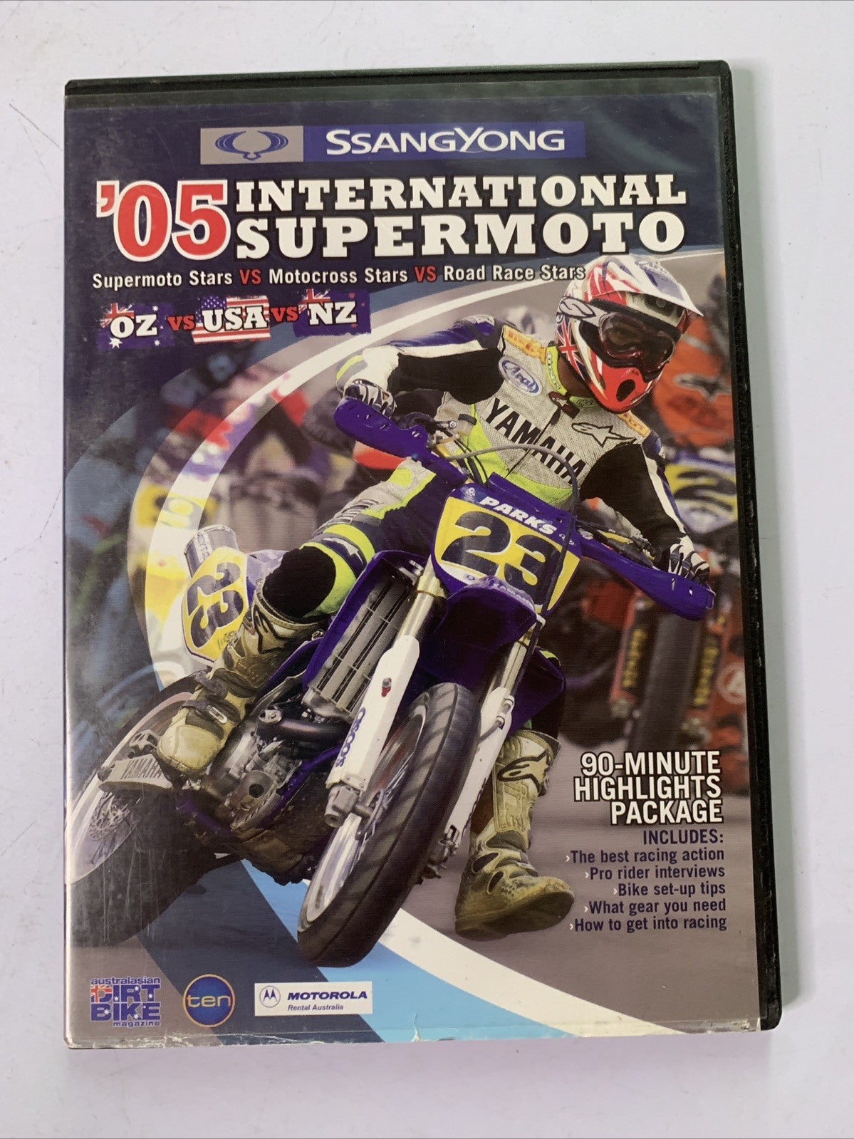 2005 SsangYong International Supermoto (DVD, 2005) All Regions