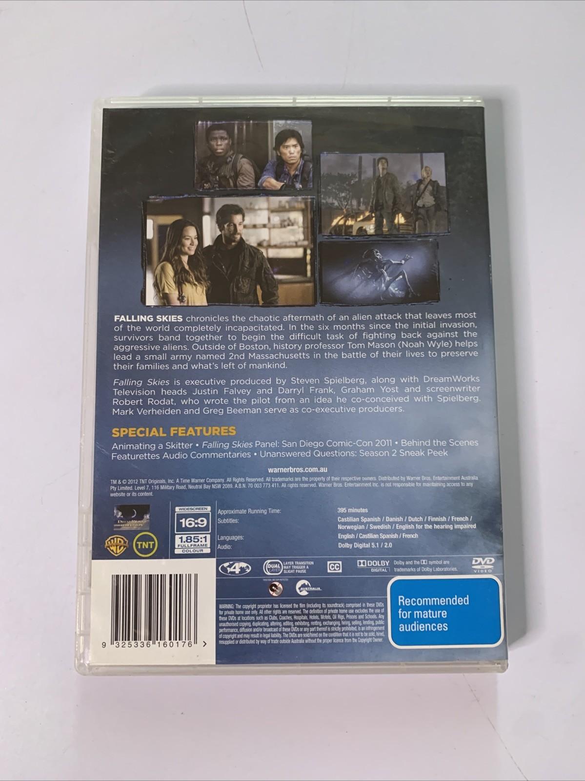 Falling Skies : Season 1 & 2 (DVD, 2011, 6-Discs) Region 4