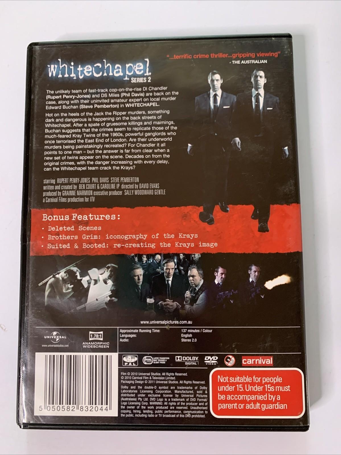 Whitechapel : Series 2 (DVD, 2010) Crime The Ripper, The Krays Region 4