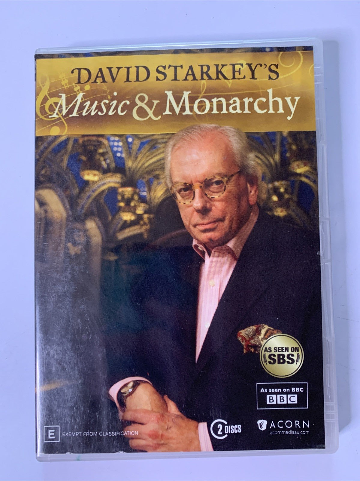 David Manarchy David Starkey's Music & Monarchy (DVD, 2013, 2-Discs) Region 4 – Retro Unit