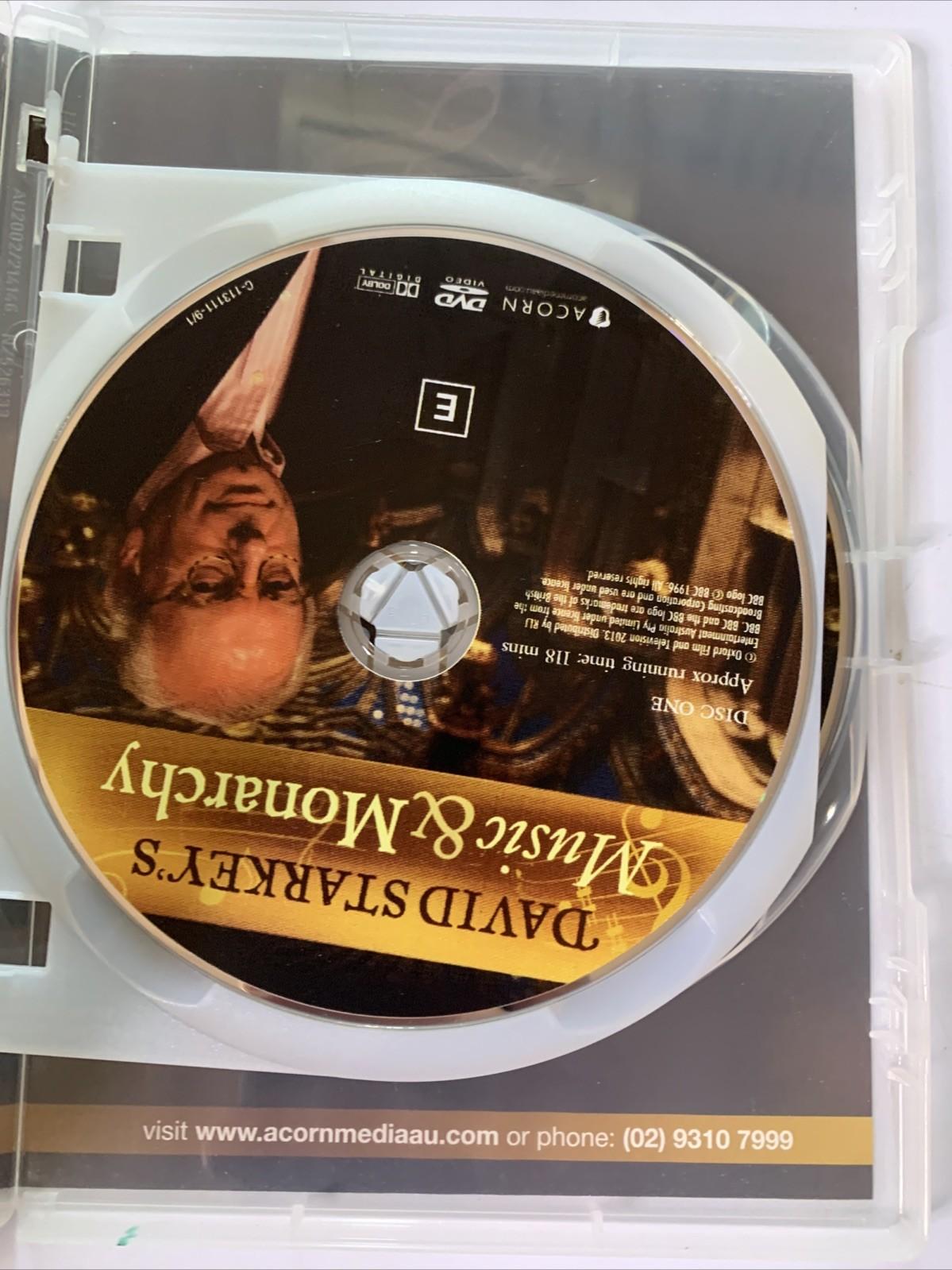 David Starkey's Music & Monarchy (DVD, 2013, 2-Discs) Region 4