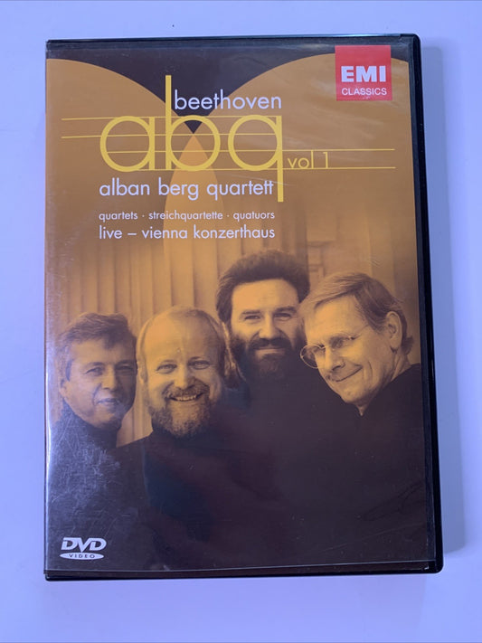 ABQ Alban Berg Quartett Beethoven String Quartets Volume 1 (DVD) All Regions