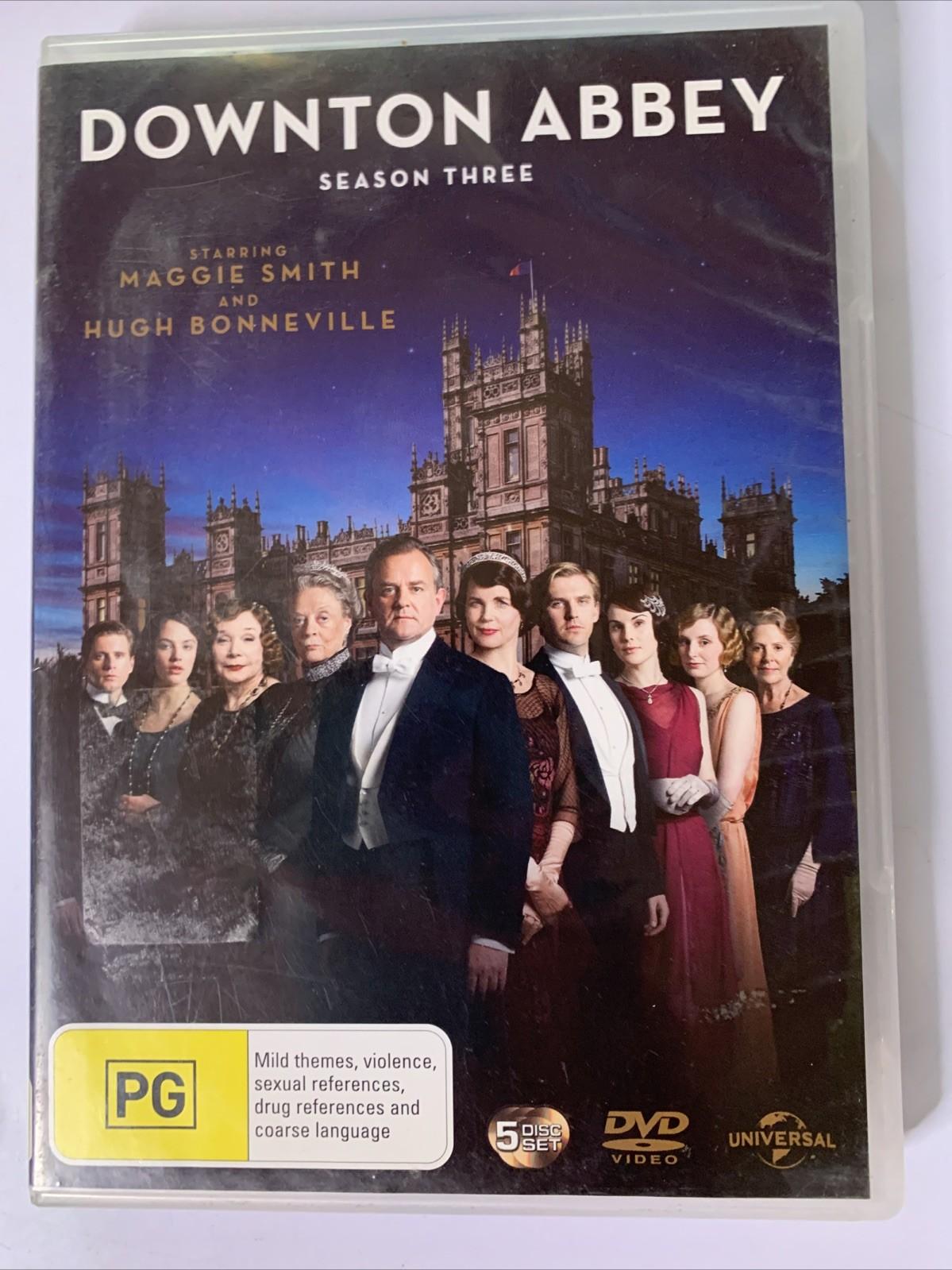 Downton Abbey: Seasons 1, 2, 3 (DVD) Region 4 &2