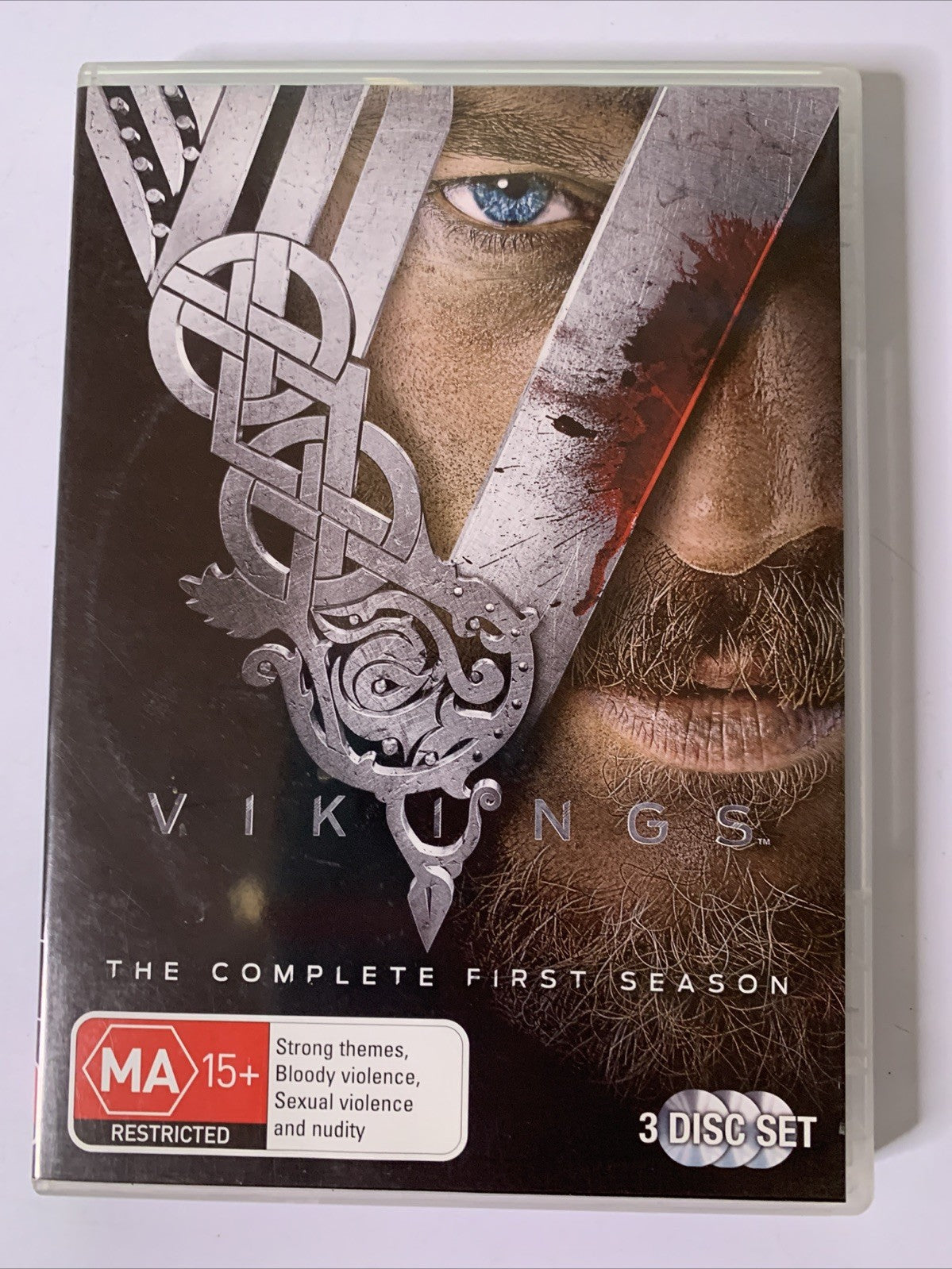 Vikings : Season 1 (DVD, 2013, 3-Discs) Region 4