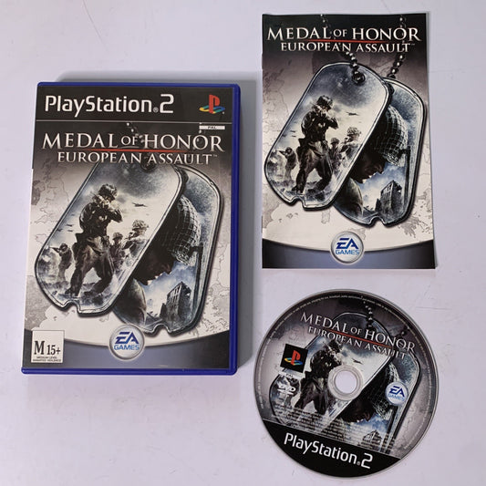 Medal Of Honor : European Assault PS2 Sony PlayStation 2 PAL Game Complete