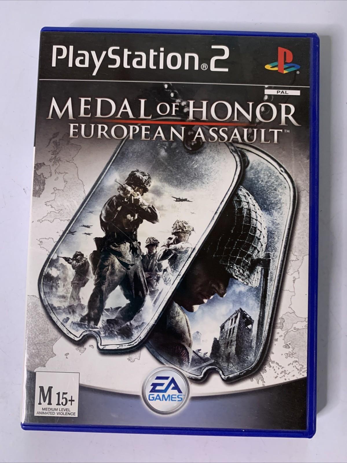 Medal Of Honor : European Assault PS2 Sony PlayStation 2 PAL Game Complete