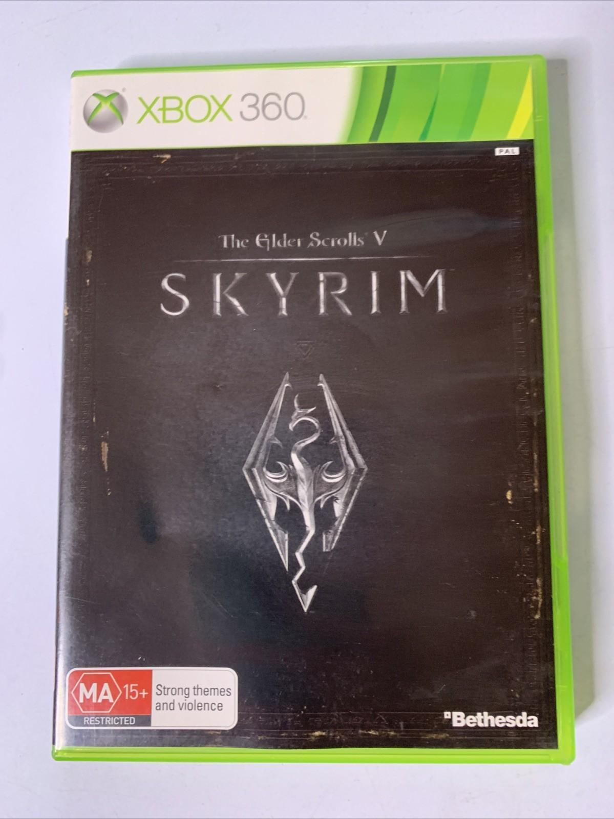 The Elder Scrolls V Skyrim Microsoft XBOX 360 PAL Game Complete