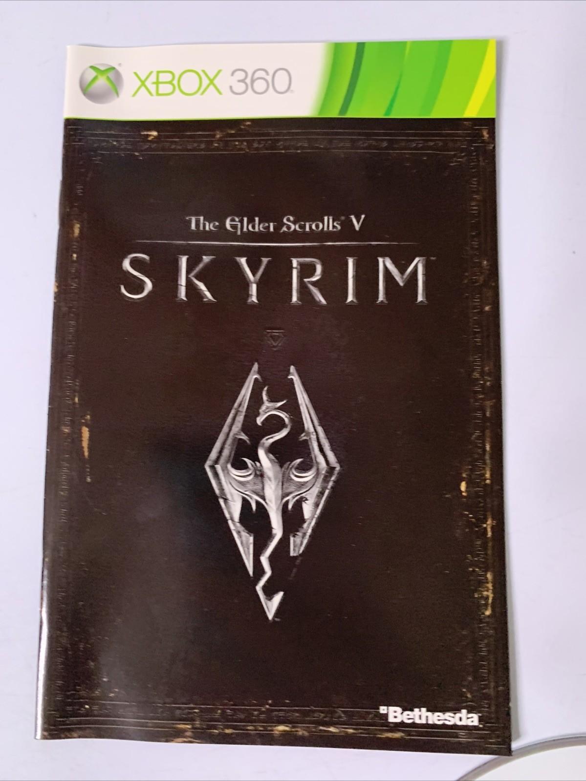 The Elder Scrolls V Skyrim Microsoft XBOX 360 PAL Game Complete