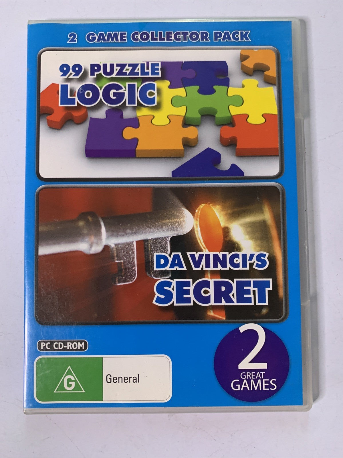 99 Puzzle Logic / Da Vinci's Secret PC CD-ROM Windows Game