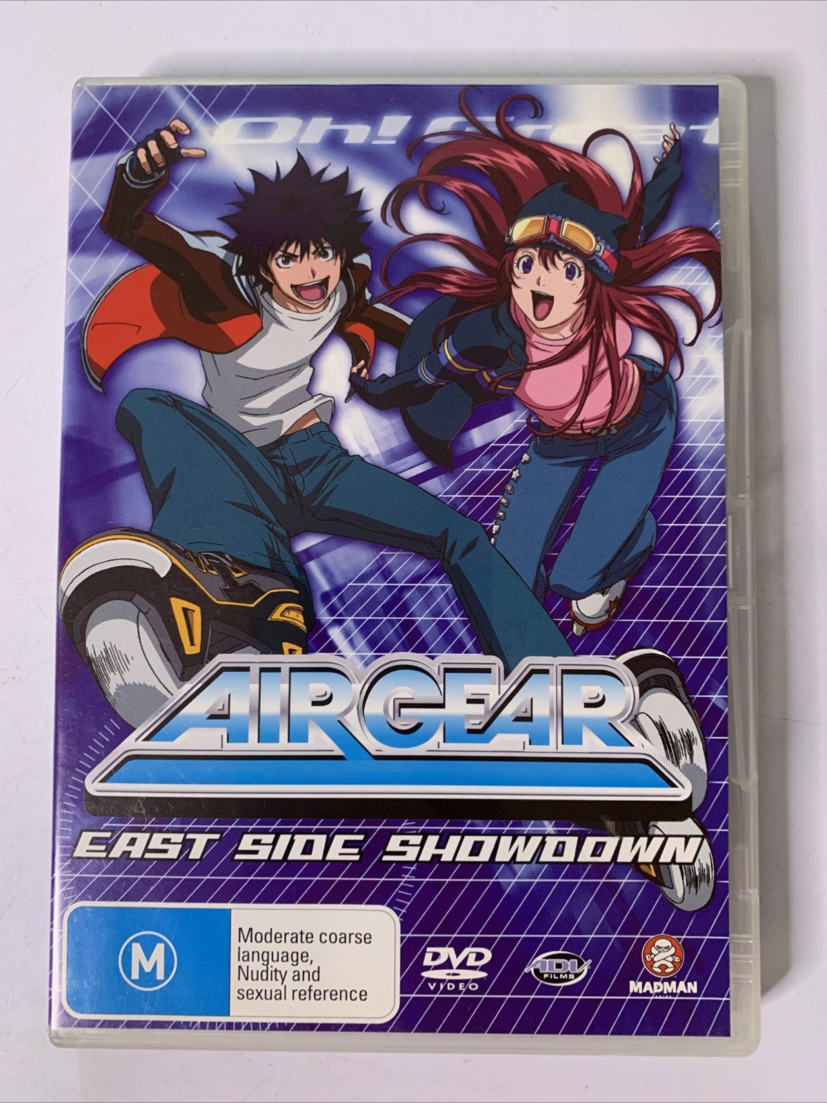 Air Gear: East Side Showdown Vol 1 (DVD, 2006) Anime Region 4