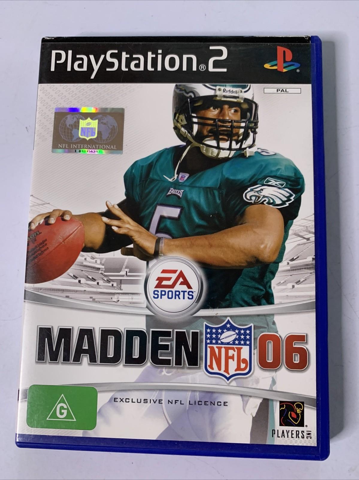 Madden NFL 06 PS2 Sony PlayStation 2 PAL EA Sports Game Complete