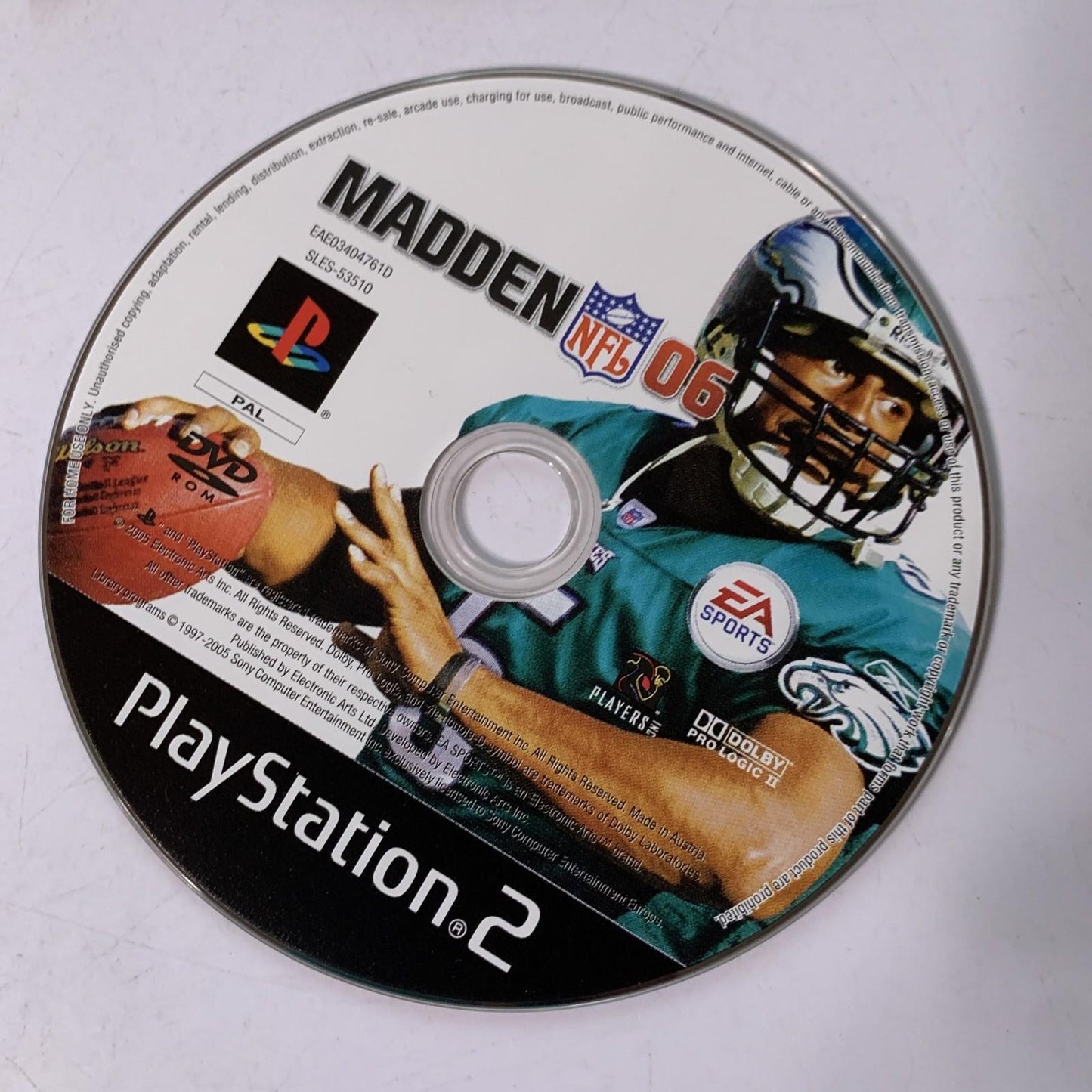 Madden NFL 06 PS2 Sony PlayStation 2 PAL EA Sports Game Complete