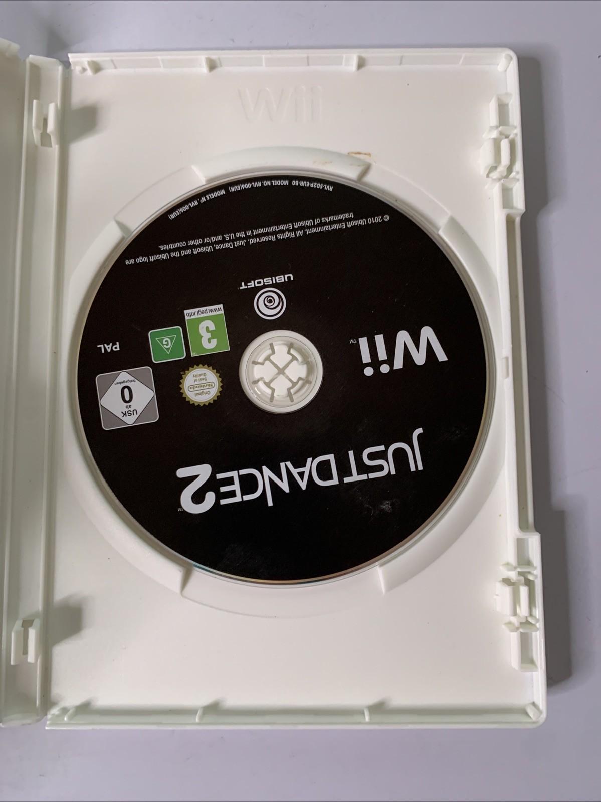 Just Dance 1 & 2 Nintendo Wii PAL Music Dancing Game Complete