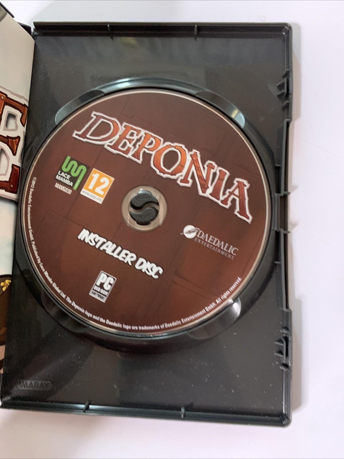 Deponia Limited Edition With Soundtrack PC Windows Game Complete