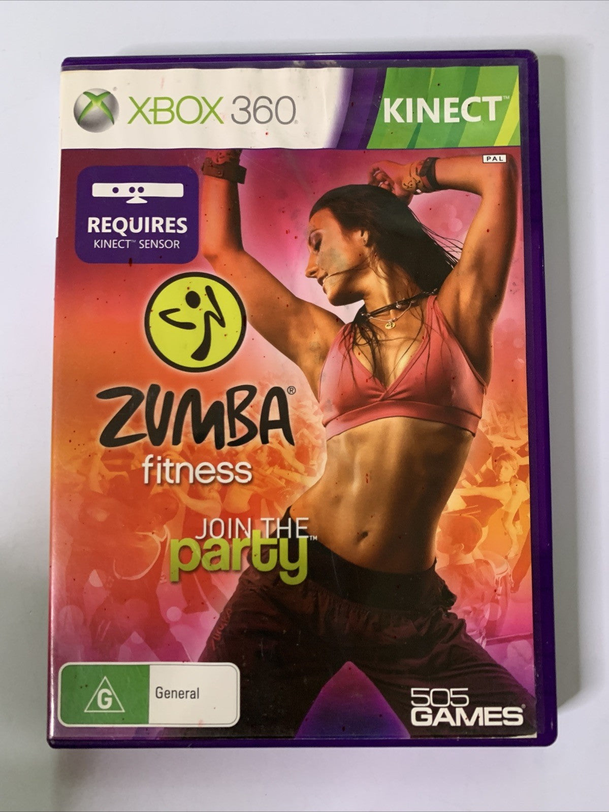 Zumba Fitness Kinect Microsoft XBOX 360 PAL Fitness Game