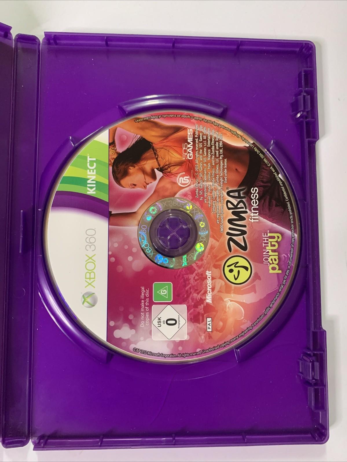 Zumba Fitness Kinect Microsoft XBOX 360 PAL Fitness Game